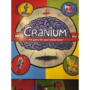 Cranium The Game 4 Your Whole Brain Family Board Game Complete Great condition